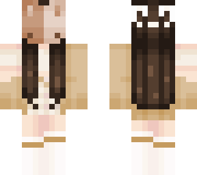 school!beige bunny mask!