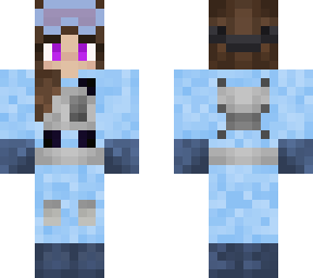 scuba diver girl with brown hair