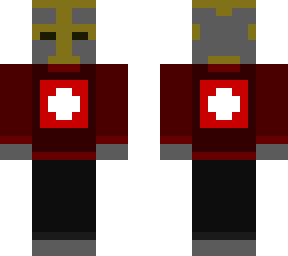 swiss crusader (my new oc's outfit)