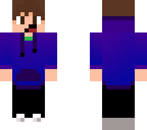a boy whith a blue hoodie version 1