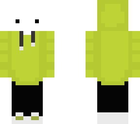a chartreuse hoodie