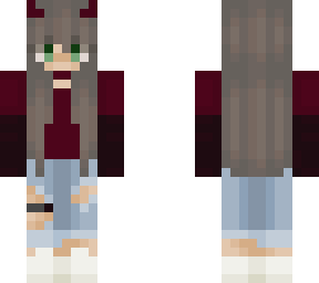 a fixed variant of the demon girl (arms and legs covered)