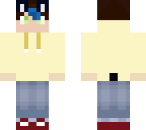 black tail-yellow panda boy