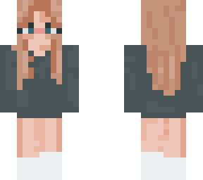 blonde gray hoodie girl