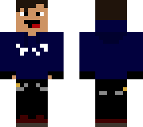 blue hoodie jokersmc w/ new hair