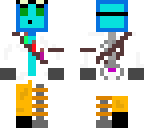 blue slime scientist