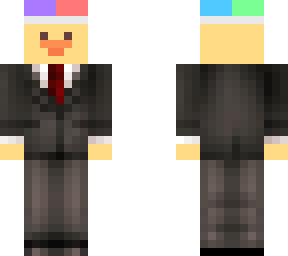 duck in a suit