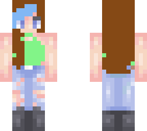 edited girl skin