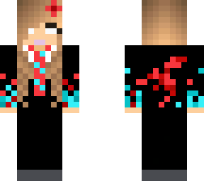 edited herobrine gamer girl in a tux