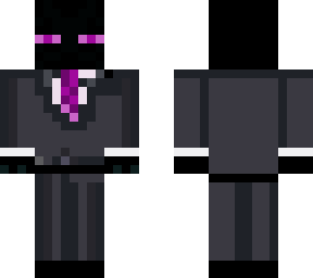 enderman with suit.