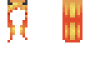 fire demon hair base