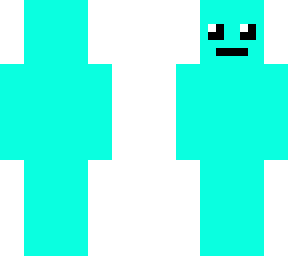 full turquoise man