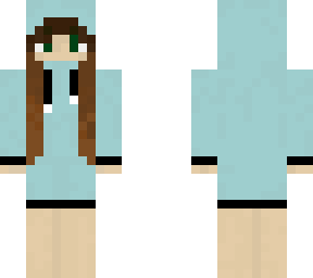 girl in a hoodie