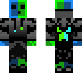 green/blue slime