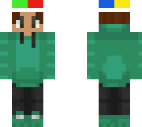 greened with multicolored hat (re-edited)