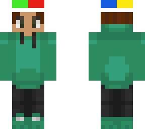 greened with multicolored hat re-edited