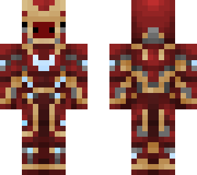 ironman pixel cube pig