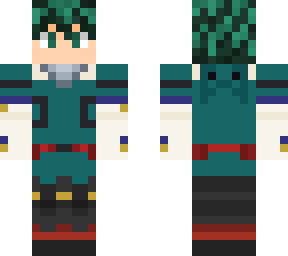 izuku midoriya (gamma suit + air force gloves)