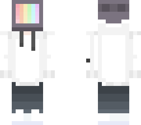 pc head white