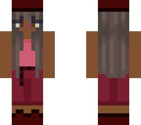 pink and maroon