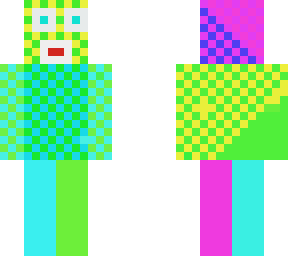 rainbow checkerboard
