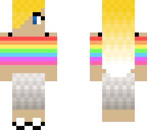 rainbow girl