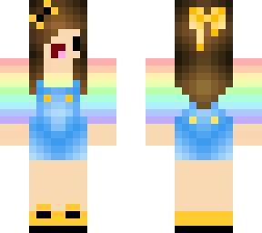 rainbow with headphones