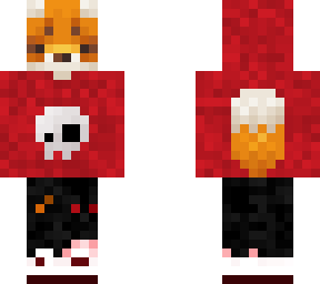 red hoodie fox