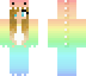 reinbow dino girl <3