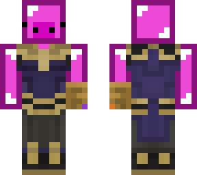 thanos pixel cube pig
