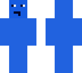 the blue guy