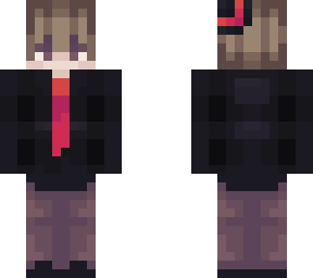 tie and hat