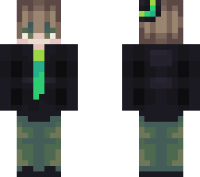 tie and hat