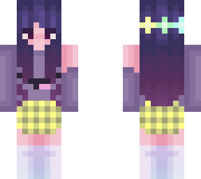 violet (again) w/ flower crown