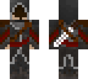 assassin with dark shadow covering face