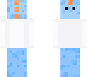 blue hoodied dino