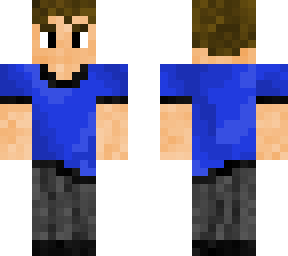 blue t-shirt basic skin