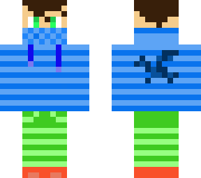 boy with blue jacket (dragon on back)