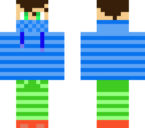 boy with blue jacket