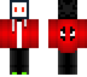 cool boy with deadpool hoodie