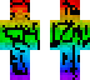 corrupted rainbow steve