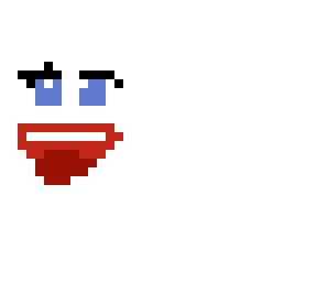 creepy face