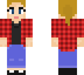 flannel girl