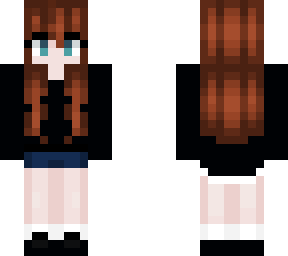 girl in black