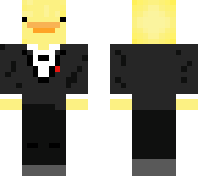 harold the chicken but with a tuxedo
