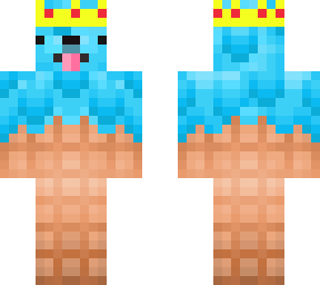 ice cream dog with crown