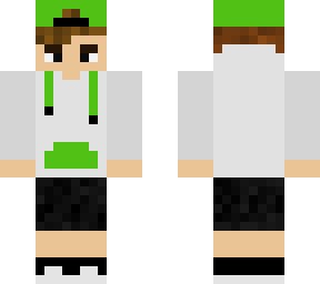 lime green black white clothes boy