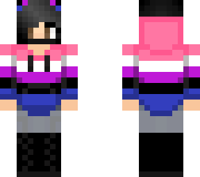 me with genderfluid hoddie
