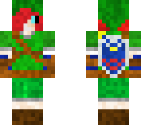 my skin with link clothes