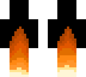 on fire